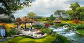 溫泉規劃設計應如何利用自然環境?