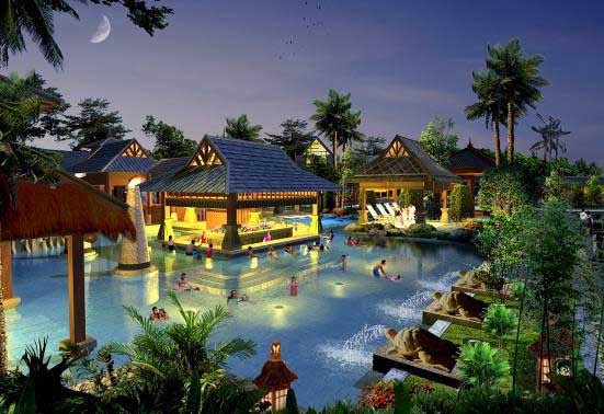 溫泉策劃/溫泉規劃設計院：湖北咸寧溫泉谷