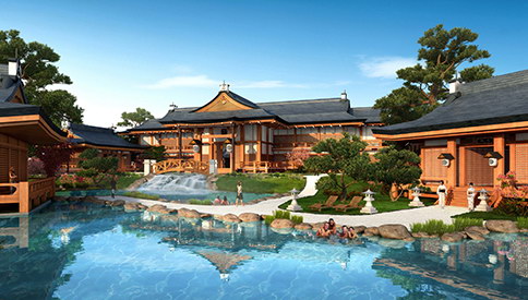 ?；◢u五國(guó)溫泉城日式溫泉設(shè)計(jì)