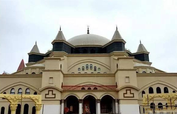 海花島五國(guó)溫泉城土耳其溫泉落成效果