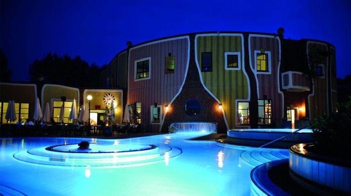 溫泉設(shè)計(jì)色彩利用